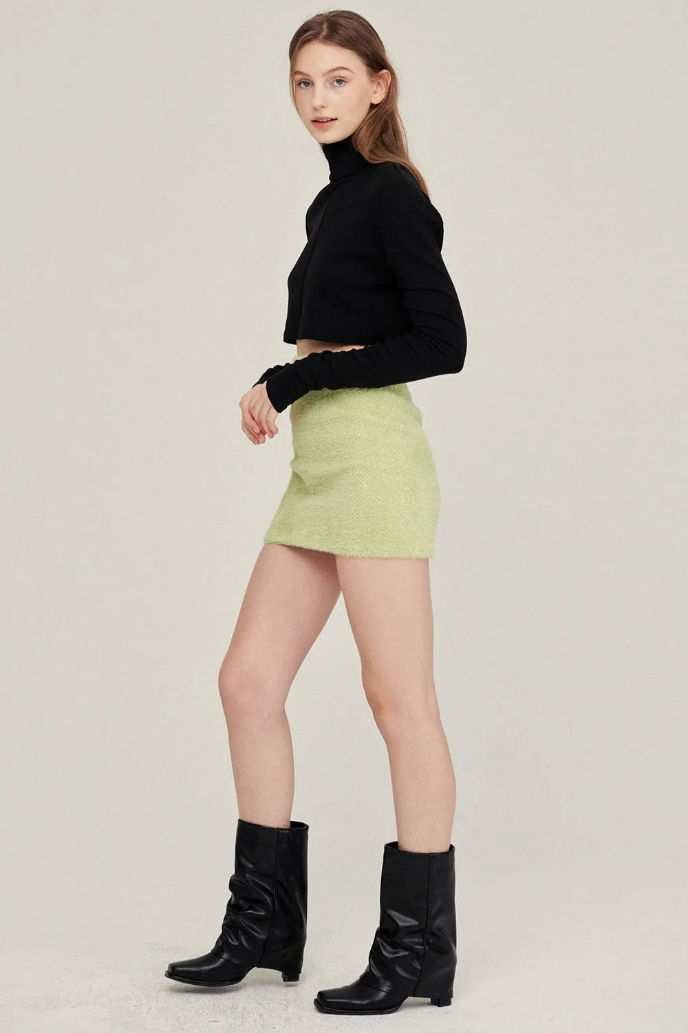 Zenda Two-Way Pleather Boots